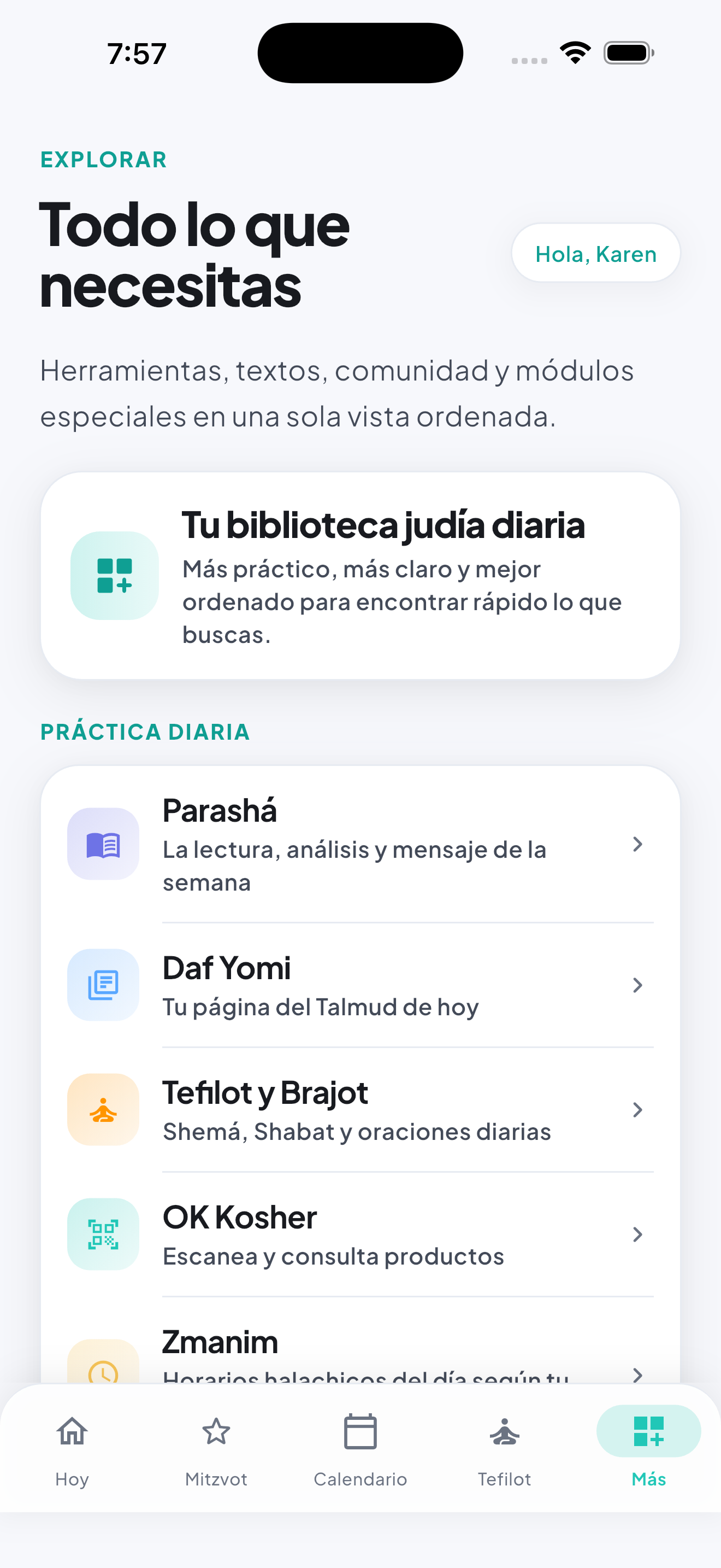 More screen